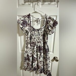 House of Harlow 1960 Floral Puff Sleeve Blouse